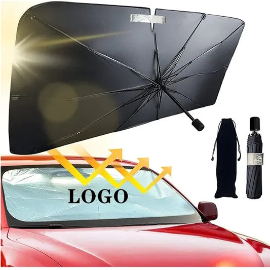Foldable Car Windshield Sun Shade Umbrella for Block UV