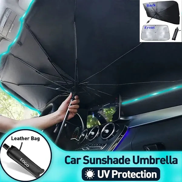 Foldable Car Windshield Sun Shade Umbrella for Block UV