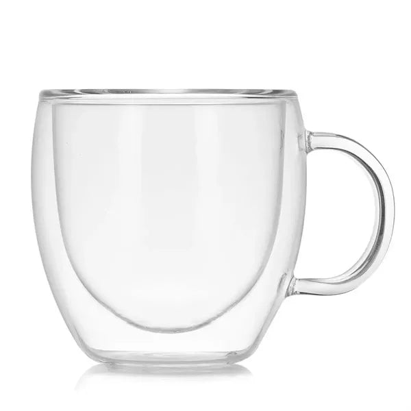 Savor Double Wall Insulated Glass Espresso Mug 5oz
