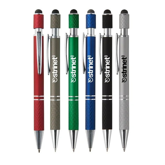 Siena Executive Aluminum Spinner Top Stylus Pen