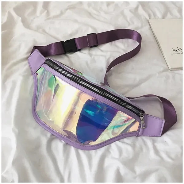 Clear Holographic Fanny Pack