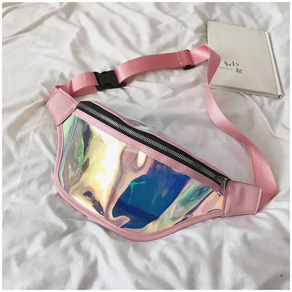 Clear Holographic Fanny Pack
