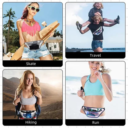 Clear Holographic Fanny Pack