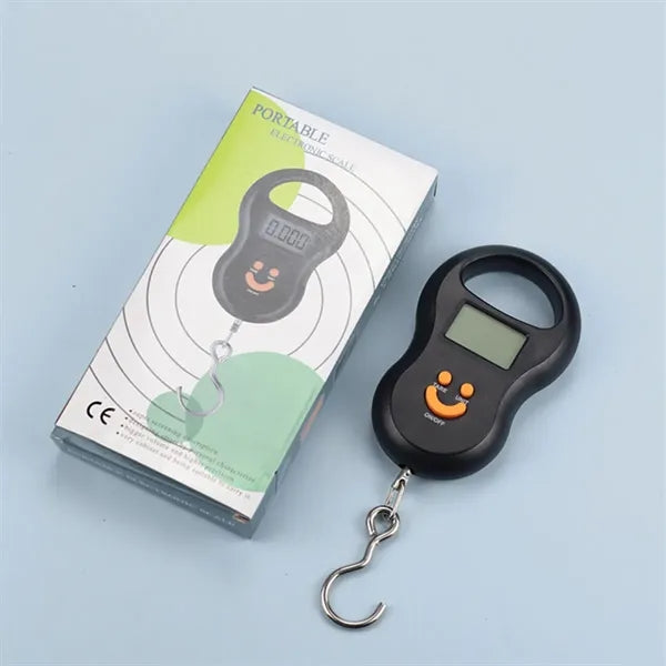 Portable Backlit Luggage Hanging Hook Scale
