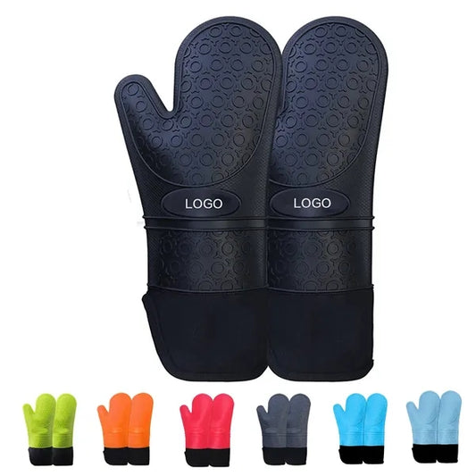 Extra Long Silicone Oven Mitt