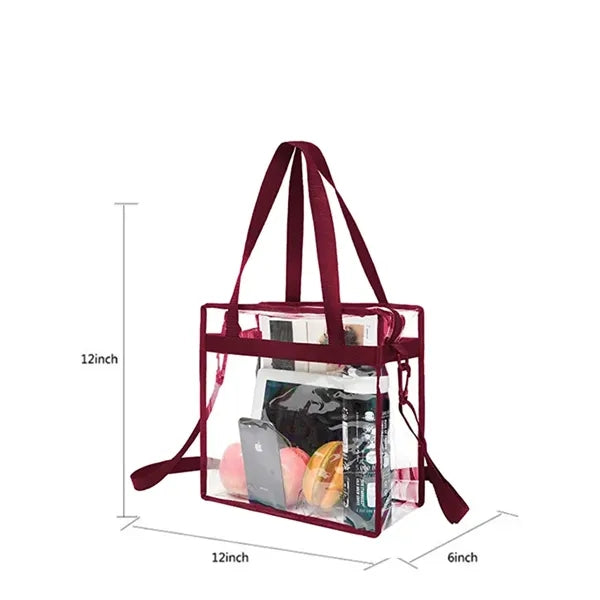 Clear Shoulder Bag, Stadium & Event Approved .