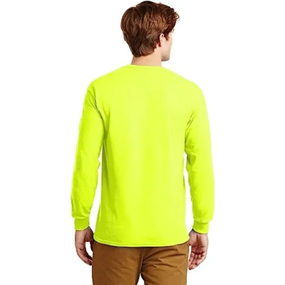 Hi Viz Non-ANSI Safety Workwear Long Sleeve T-Shirt
