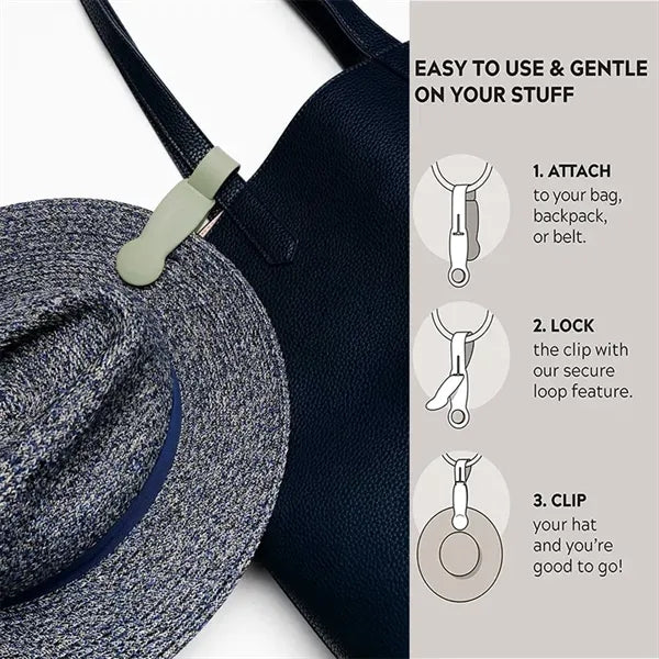 Magnetic Silicone Hat Clip