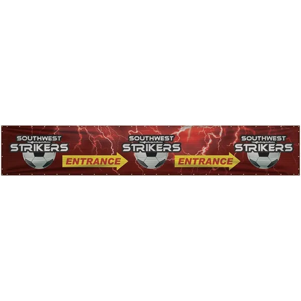 4' x 24' Premium Polyester Mesh Banner