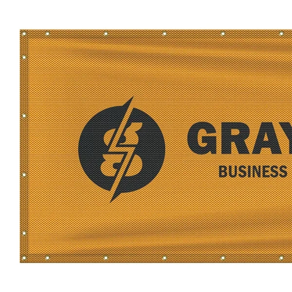 4' x 48' Premium Polyester Mesh Banner