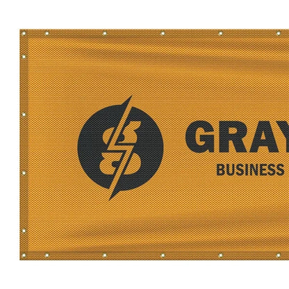4' x 48' Premium Polyester Mesh Banner
