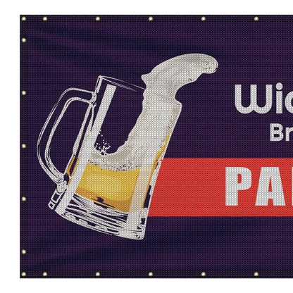 5' x 12' Premium Polyester Mesh Banner