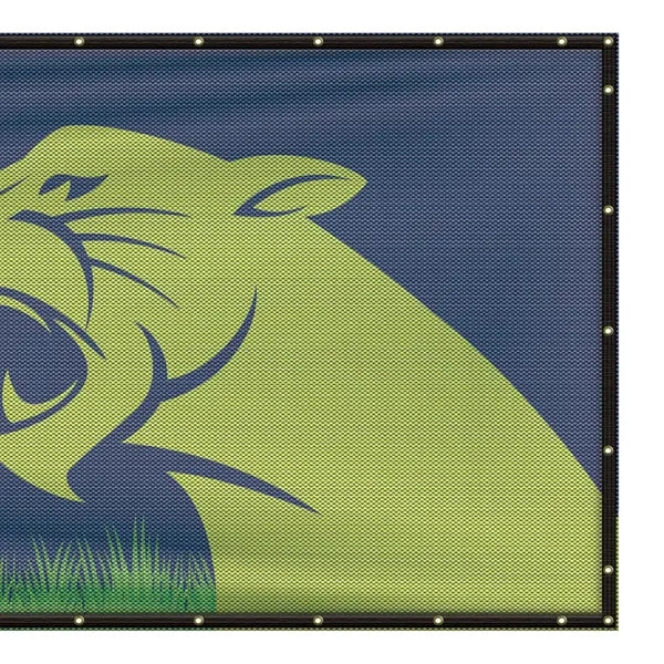 5' x 48' Premium Polyester Mesh Banner