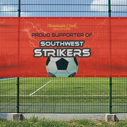 5' x 48' Premium Polyester Mesh Banner