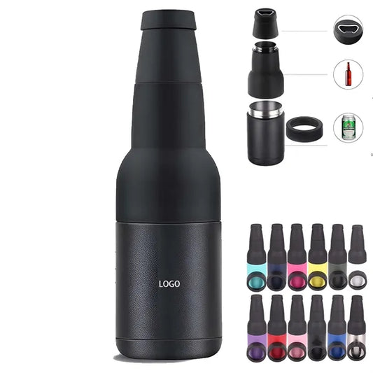 3 in 1 Beer Bottle Insulator Can Cooler