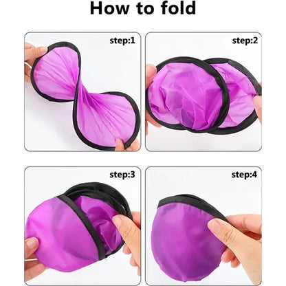 10" Polyester Foldable Flyer Fan with Case