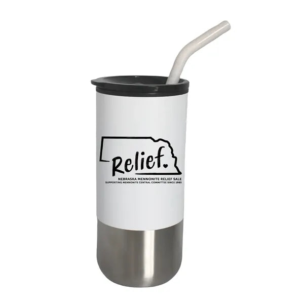 18oz - Stainless Combo Tumbler