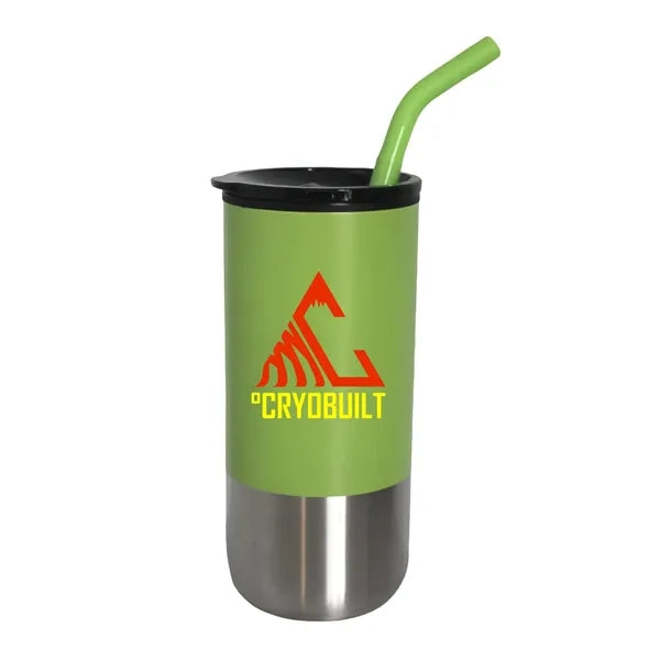 18oz - Stainless Combo Tumbler