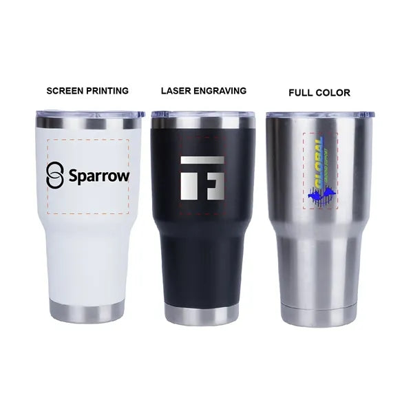 30oz - Stainless Double Wall Vacuum Tumbler