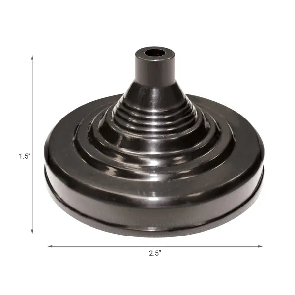 Round Stick Flag Base - 1 Hole