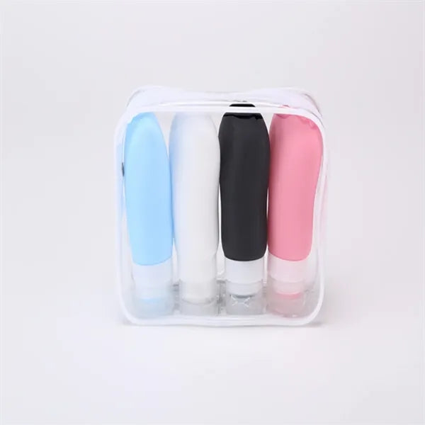 100ml Silicone Bottle Toiletry Kit