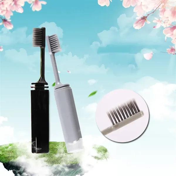 Portable Travel Folding Toothbrush Compact for Holidays