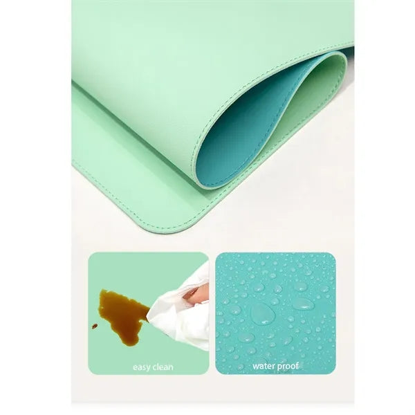 Customized Size & Pattern Leather Mouse Pad