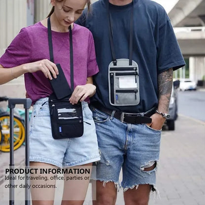 Waterproof Neck Passport Holder