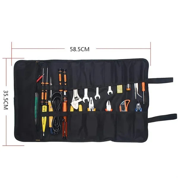 Canvas Tool Roll Up Bag