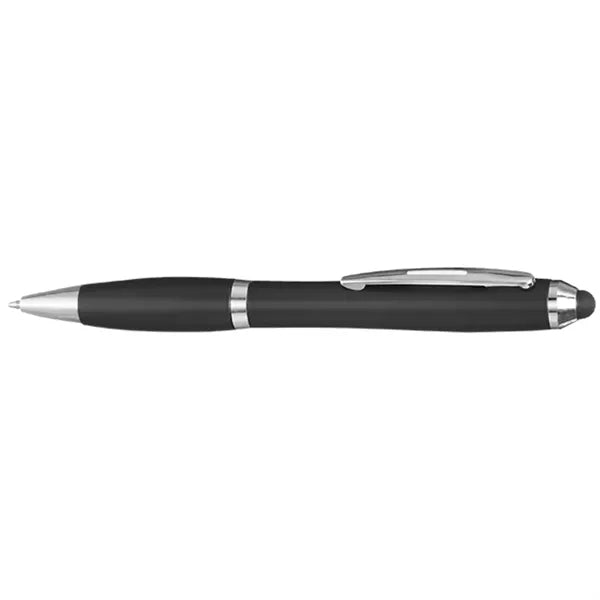 Clickable Stylus Plastic Ballpoint Pens