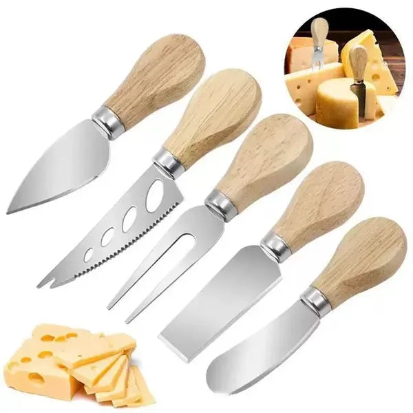 6-Piece Cheese Knives Set