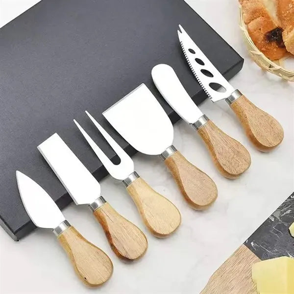 6-Piece Cheese Knives Set