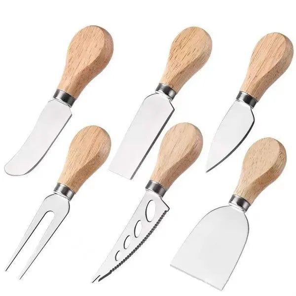 6-Piece Cheese Knives Set