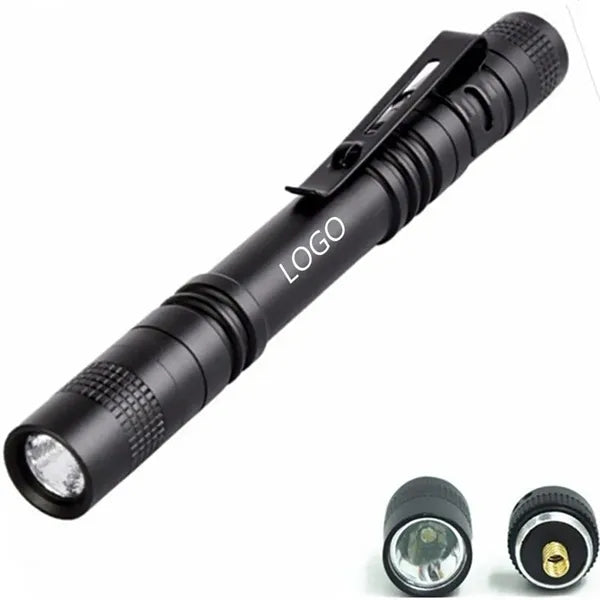 Pen Flashlight with Clip