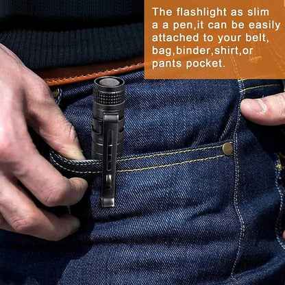 Pen Flashlight with Clip