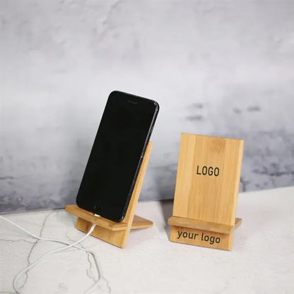 Bamboo Wooden Cell phone Stand Holder