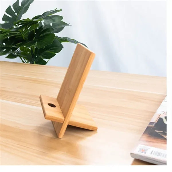 Bamboo Wooden Cell phone Stand Holder