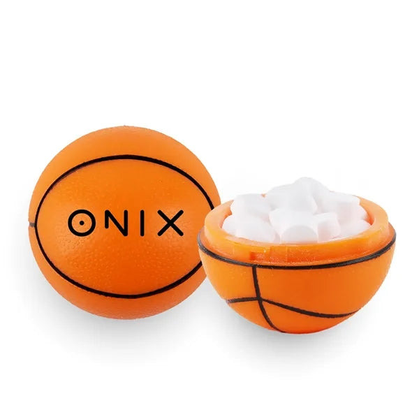 Basketball Mint Container