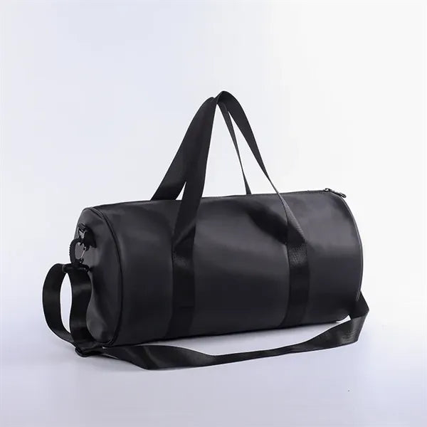 Custom PU Sports duffle portable travel shoulder bag