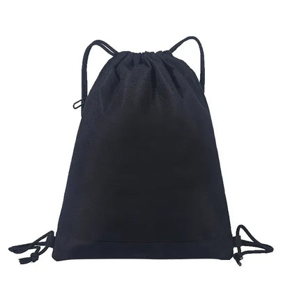 Waterproof Oxford Drawstring Backpack with Pocket Tote Bag
