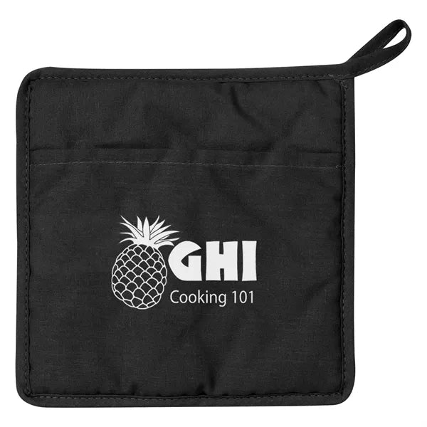 Quilted Cotton Canvas Pot Holder