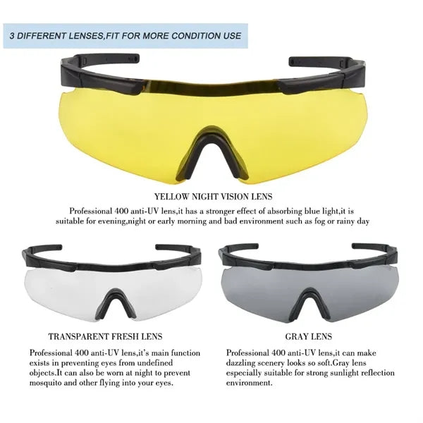 Unisex Shooting Glasses
