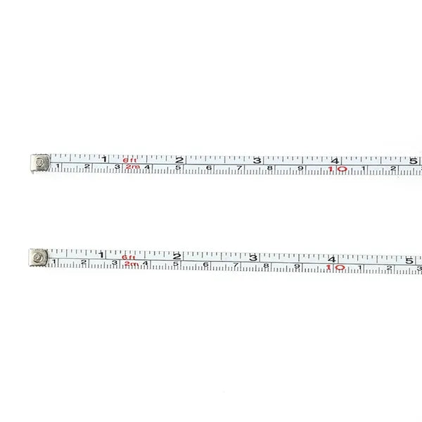 Retractable 2M 80Inch Stainless Steel Measure Tape Keychain