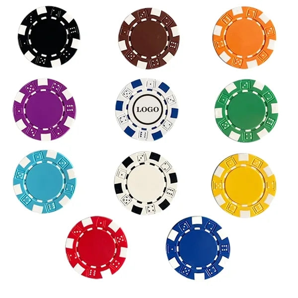 Poker Chip Ball Marker(MOQ 100)