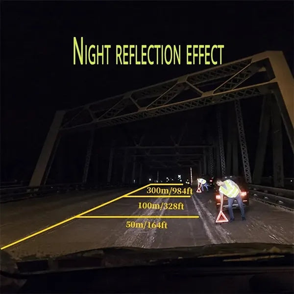 High Visibility Reflective Safety Vest with Pockets