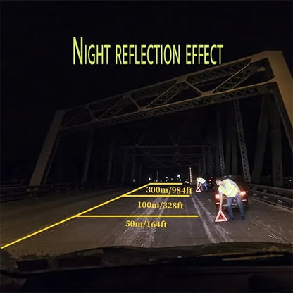 High Visibility Reflective Safety Vest with Pockets