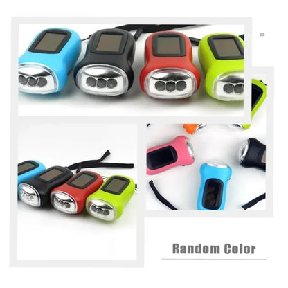 Rechargeable Hand Crank Flashlight
