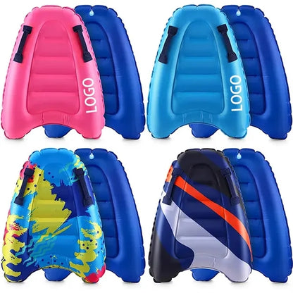 Inflatable Swimming Kickboard Waterslider With Handle
