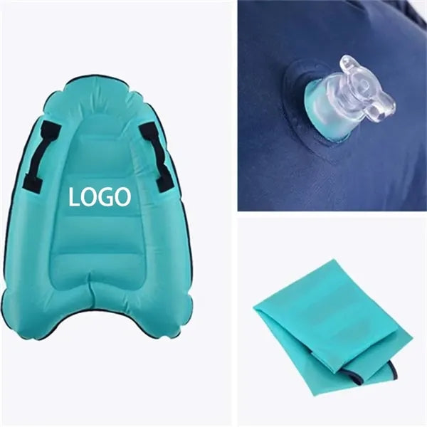 Inflatable Swimming Kickboard Waterslider With Handle
