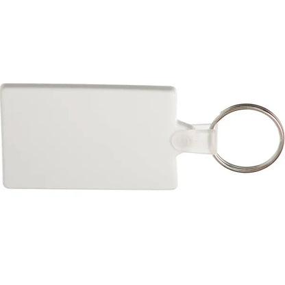 Rectangle Soft Plastic Keychains